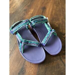 NEW Teva 1019390Y Hurricane XLT 2 Youth Sport Sandals Delmar Sea Gloss US 7